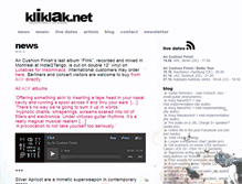 Tablet Screenshot of kliklak.net